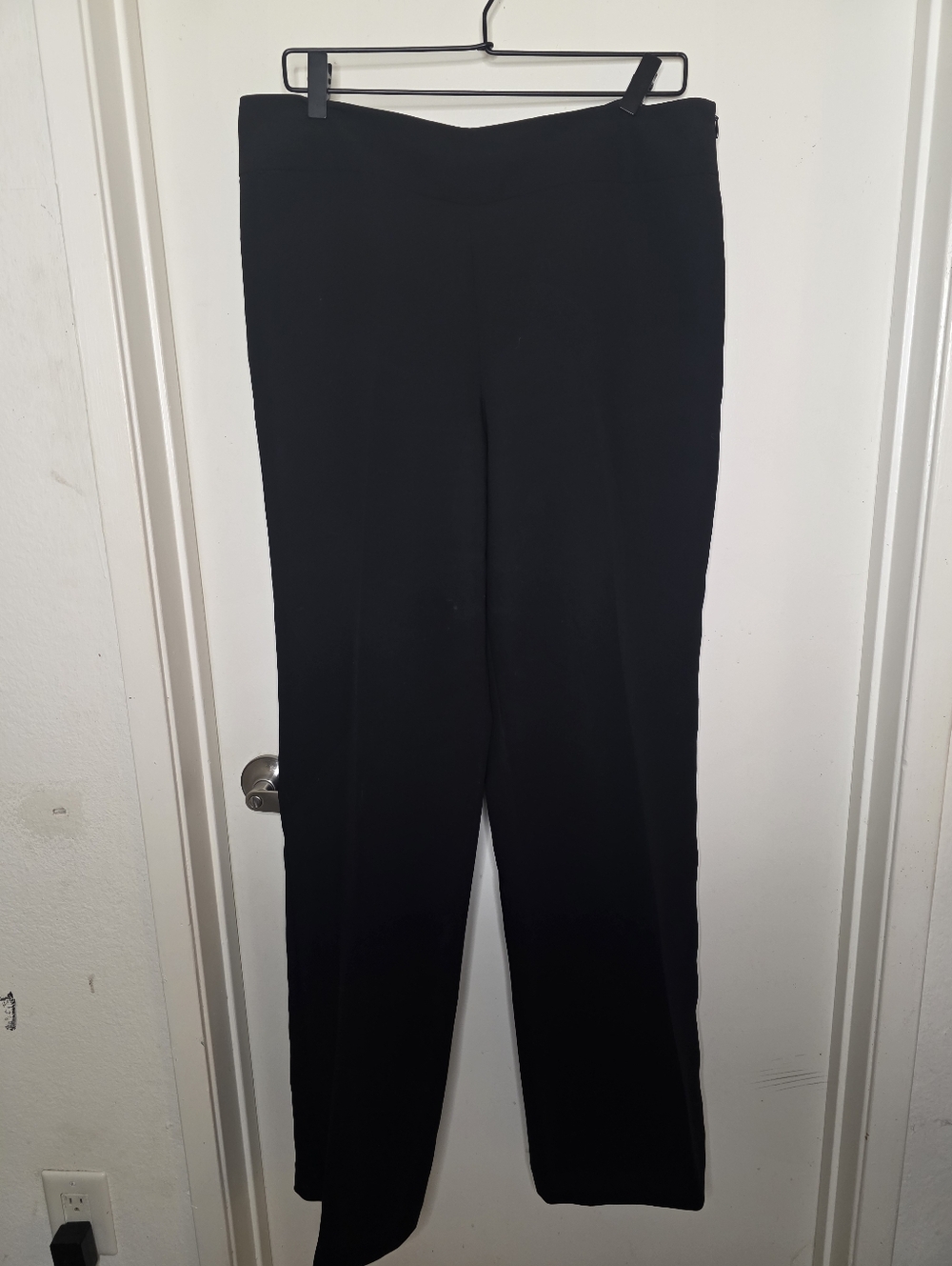 Talbots‎ Black Women's Straight-Leg Dress Trousers Size 12L